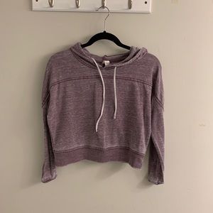 Cropped hoodie